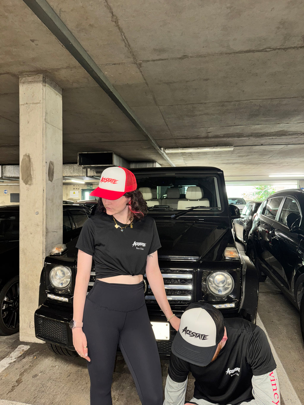 Basicz Trucker Hat [Red/White]