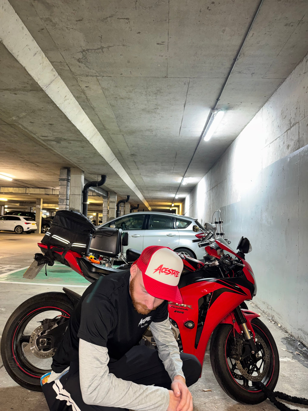 Basicz Trucker Hat [Red/White]