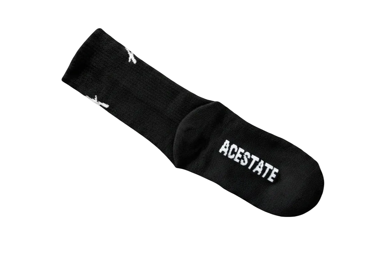 Essential Socks 2-Pack (Black)